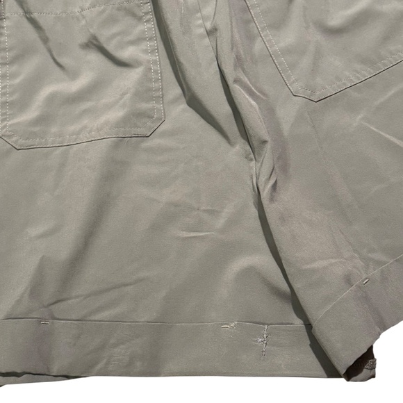 Danskin Slate Blue Paperbag Athletic Shorts - Picture 5 of 6